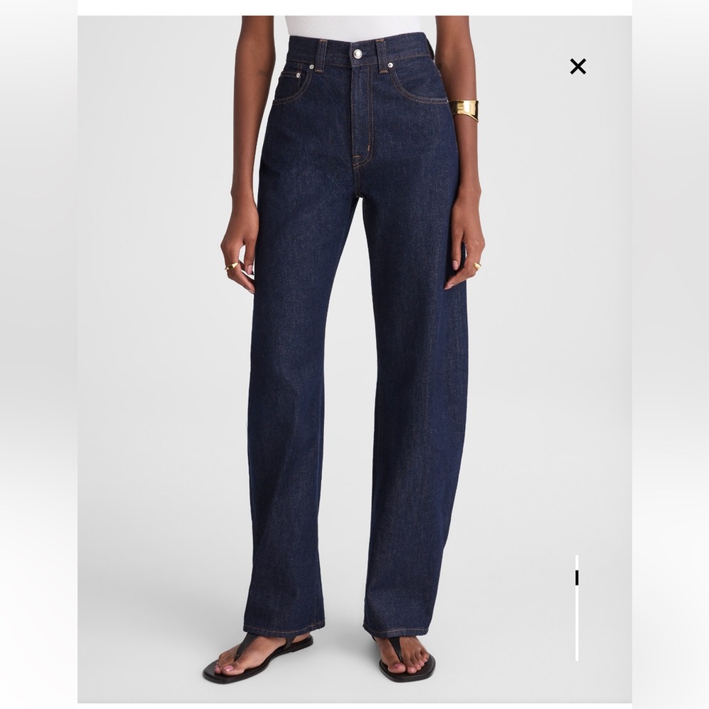 NWT Madewell Dark Blue Balloon Jeans